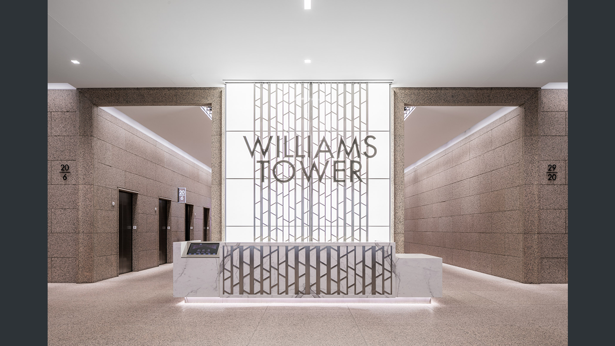 williams tower lobbies
